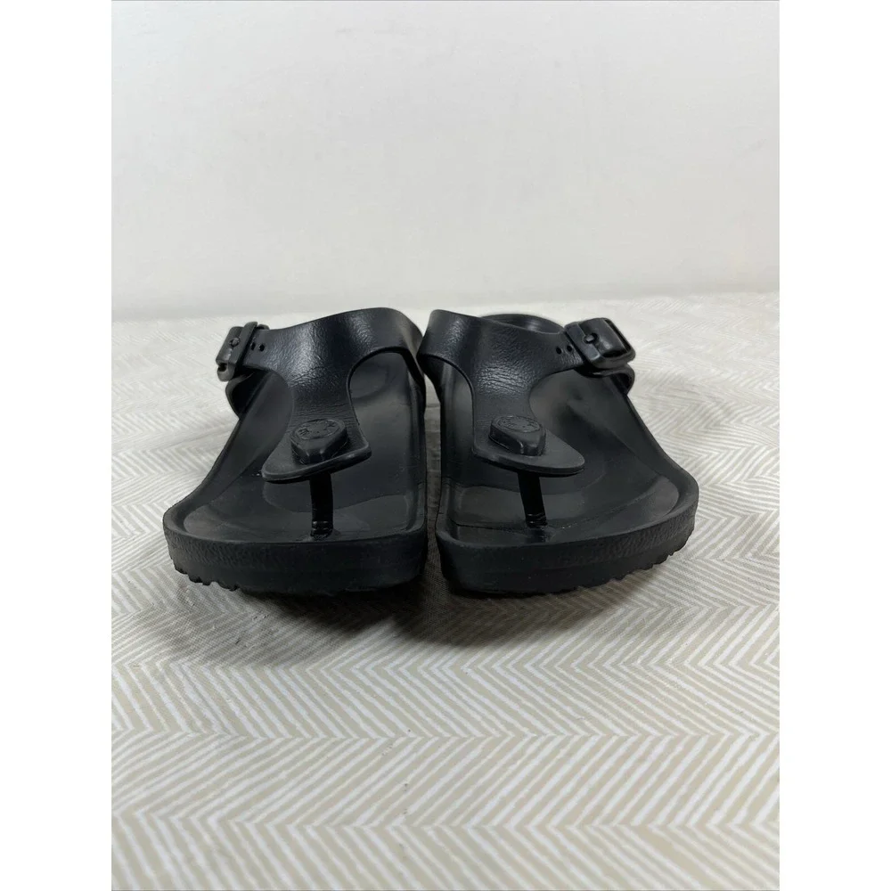 Birkenstock Girl's Black Eva Gizeh Slip On Sandal Youth Size 32 L1